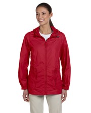 Harriton Ladies' Essential Packable Rainwear Nylon Ultra Lightweight Jacket