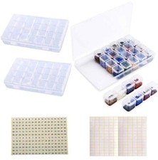 28 Grids Diamond Paiting Storage Containers Seed Beads Plastic Organizers Box