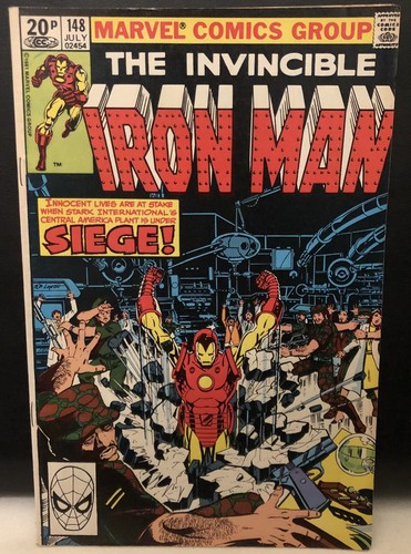 Invincible Iron Man #148 Comic Marvel Comics