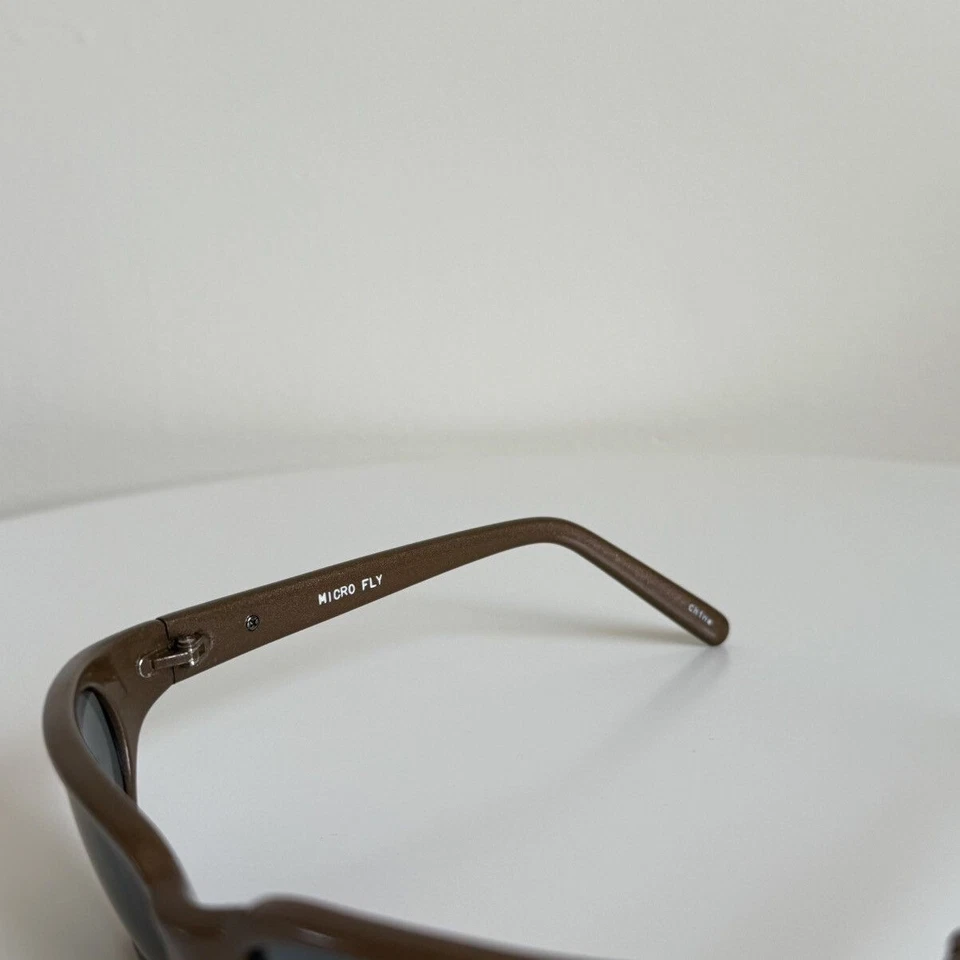 Gafas de sol envolventes vintage años 90 Black Flys "Me Myself & Fly" Foto 3 de 4