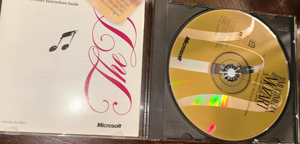 Microsoft Multimedia Mozart The Dissonant Quartet Interactive Musical Vintage PC - Image 3 of 4