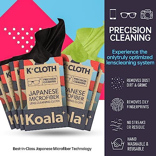 Koala Lens Cleaning Cloth Japanese Microfiber Glasses Cleaning