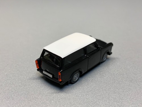 Trabant 601 Kombi station wagon classic car DDR Auto schwarz weiss Herpa H0 1:87 - Picture 7 of 12