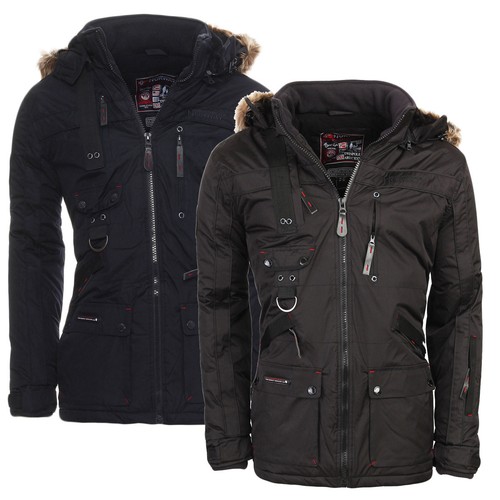 Geographical Norway cálido forrado Hombres Alaska Chaqueta De Invierno  Parka Chir | eBay
