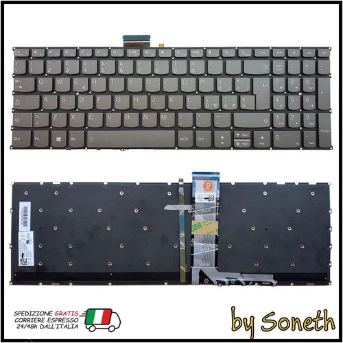 Tastiera Italiana RETROILLUMINATA Per Lenovo IDEAPAD 5 PRO-14ACN6 (82L7) - Ricambio Generico, Layout Italiano, Senza Cornice, Dimensioni 276x102x4 Mm