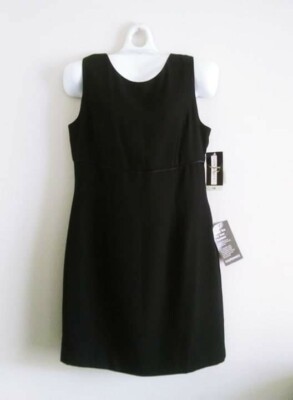  John Roberts Women dress Black  Size 12 Sleeveless New With Tags $59.99