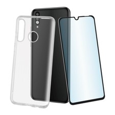 Pack Muvit Huawei P30 Lite funda Cristal Soft transparente + protector pantalla 