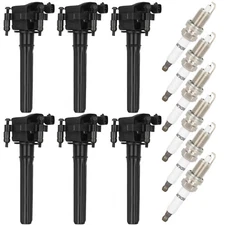 For Chrysler 300 2005 V6 3.5L Set of 6 Ignition Coil & Spark Plug UF269 New