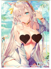 ❤️Anastasia Goddess Story Waifu Card Peach Blossoms Beam Scratch Off Waifu Card