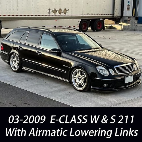 FOR MERCEDES BENZ E CLASS ADJUSTABLE LOWERING LINKS SUSPENSION KIT W211 E63 E500 - Picture 9 of 9
