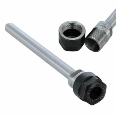 ER11 Collet Holder CNC 100mm Extension Chuck 8mm Shaft - NEW
