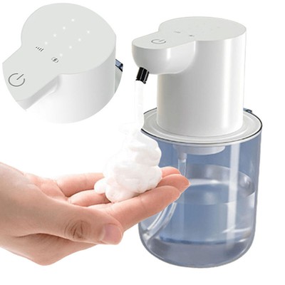 DE* 400ml Touchless Soap Dispenser Automatic Soap Dispenser for Kitchen Bathroom