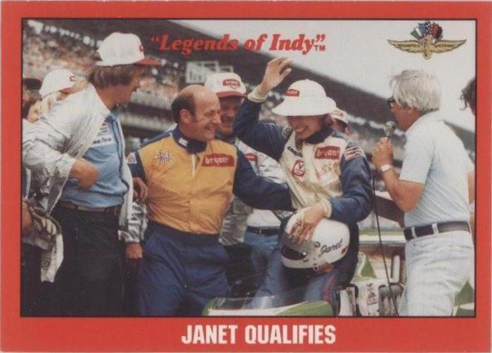 1992 Collegiate Collection Legends of Indy - Janet Guthrie #61 - 1 of 1