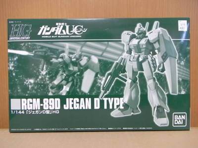HGUC 1/144 Mobile Suit Gundam UC RGM-89D JEGAN D-type Plastic