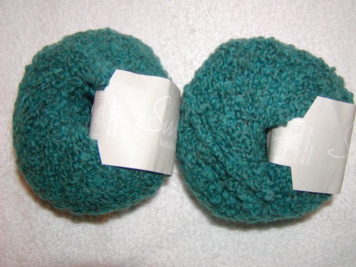 2 SKEINS - SUBLIME LUXURIOUS WOOLLY MERINO -#181 - TEAL. 192 yards - Picture 3 of 4