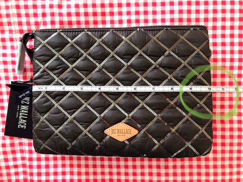 NWT~ Mz Wallace Large Crosby Pippa Quilted Crossbody Shoulder Bag - Magnet Rec - Picture 5 of 23