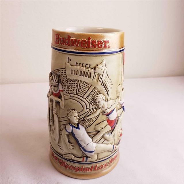 1984 olympic budweiser beer stein