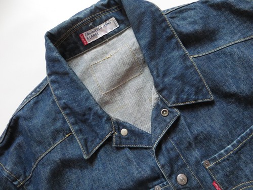 Chaqueta vaquera Levi's Engineered talla XL Antiforme Twistet Vintage Denim, ¡CULTO! - Imagen 2 de 3