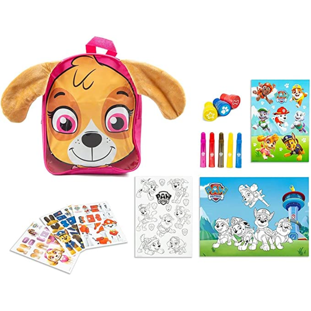 Paw Patrol Skye Activity Backpack Kids Activity Packs Stationery Sticker Book