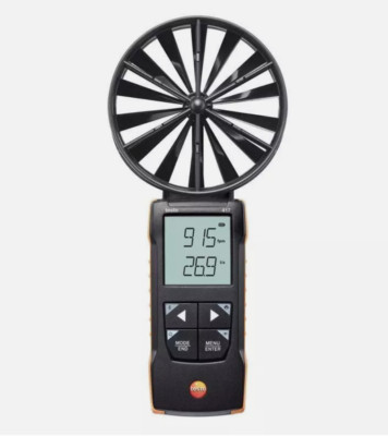 For Testo 417 0563 0417 Digital 100 mm vane anemometer with App connection 1zk8