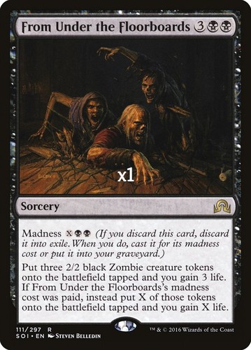 MTG SOI C19 From Under the Floorboards MINT (SELECT) - Picture 2 of 3
