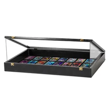 Trade Show Display Case Portable Baseball Card Display- Jewelry Case -Lockable