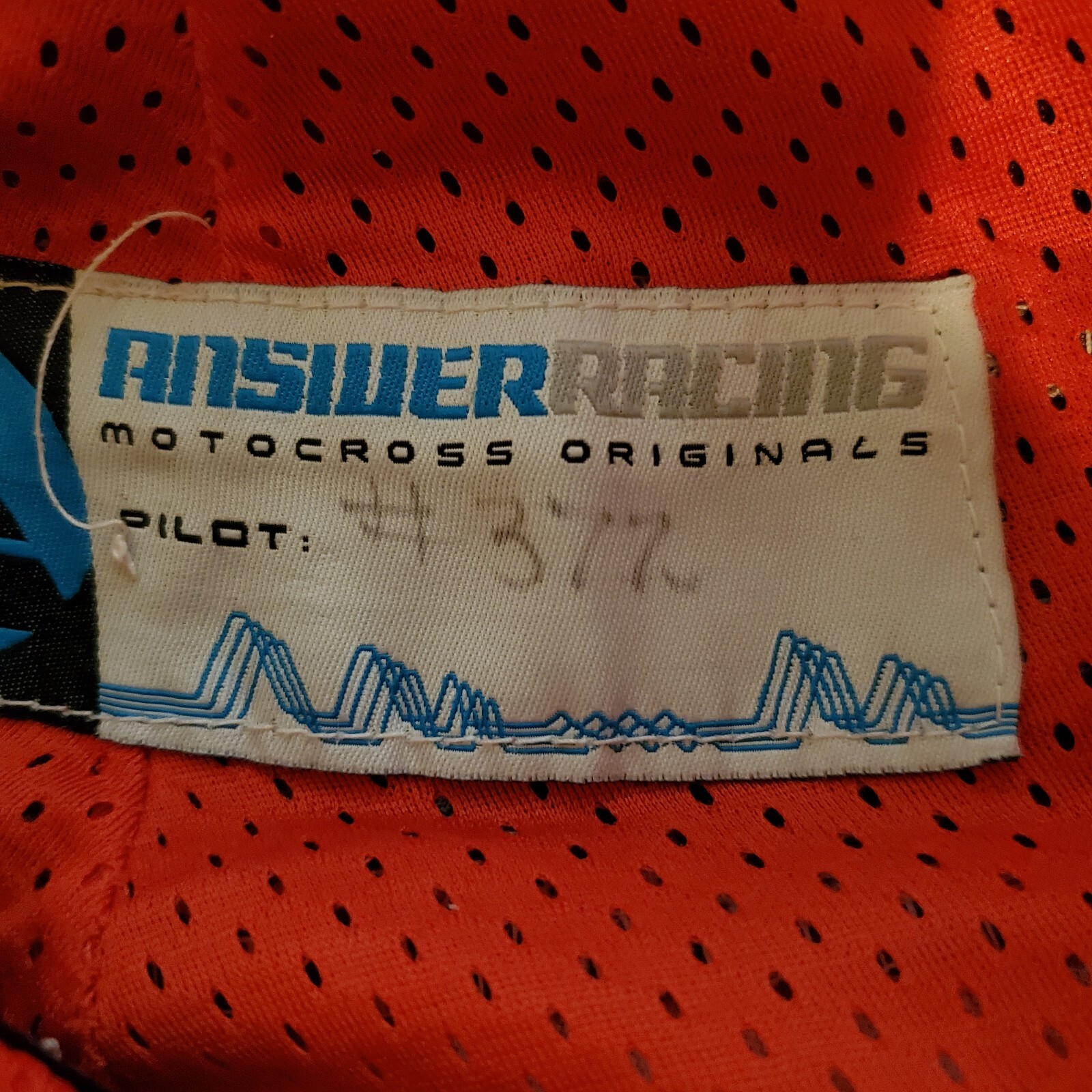 Vintage Answer Racing Alpha Air Men's Red White Motocross Racing Pants