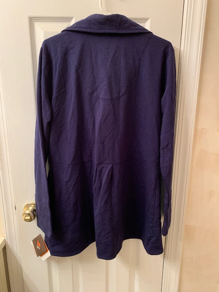 NWT NRG by Barco 2pkt Drop Waist Jacket Indigo/black L Medical - Image 3 of 4