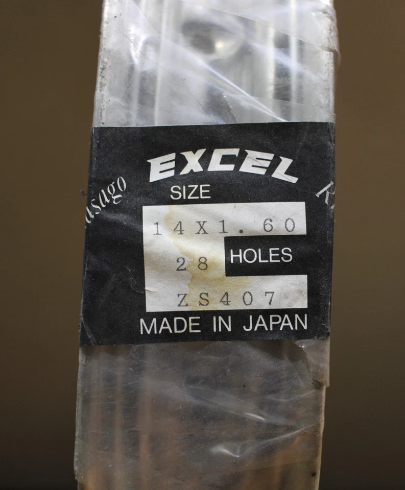 LLANTAS EXCELL 14x1,60 28 agujeros plata takasago zs407: kawasaki kx80 1987 Foto 2 de 2