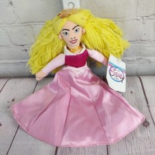 VTG Disney Store PRINCESS AURORA From SLEEPING BEAUTY Bean Bag Plush Toy 10  NWT
