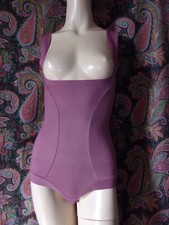 VTG Maidenform Purple Soft Knit Cupless Girdle Slimmer Panty Panties S