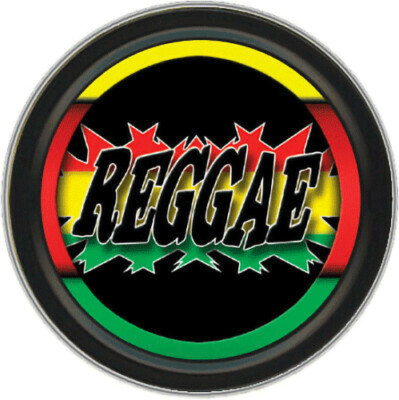 Stash Tins - Reggae 3.5'' Round Storage Container