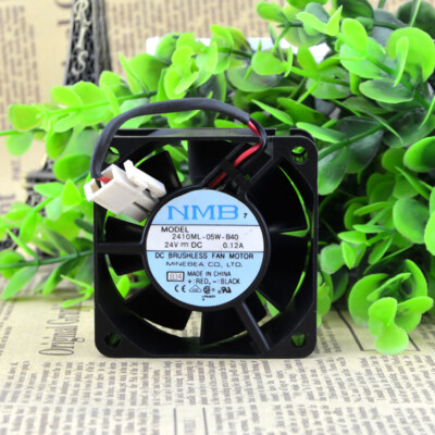 1PC 2410ML-05W-B40 NMB Cooling Fan 24V 0.12A 2Pin New