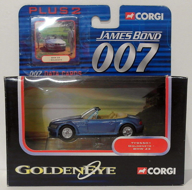 007 BMW Ｚ3 コーギー社製 Amazon.com: Corgi James Bond GoldenEye BMW Z3 1:36 Diecast