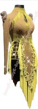 jz Handmade Women Samba Ballroom Swing Salsa Rumba Latin Dance Dress RHYTHM