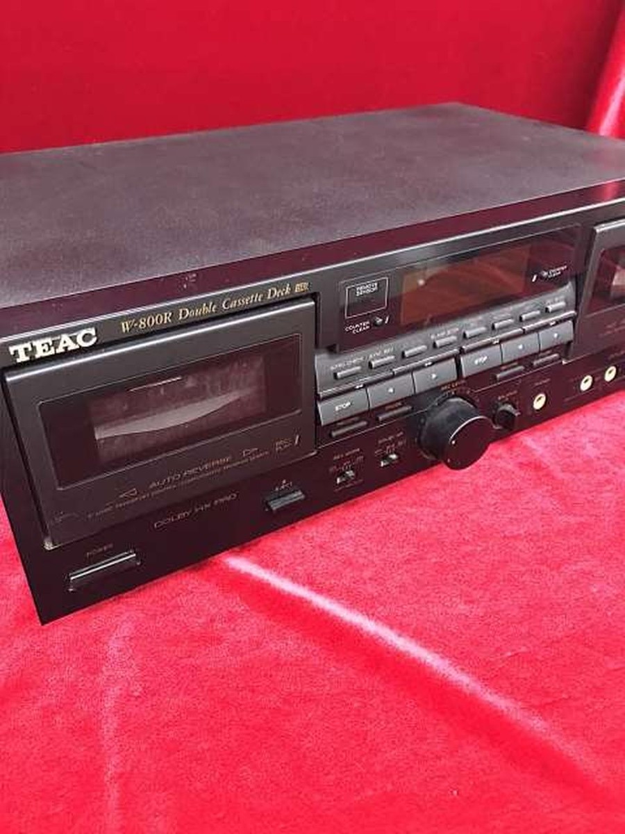 TEAC W-800Rカセットデッキ TEAC W-800-R Cassette Deck Junk and Parts | eBay