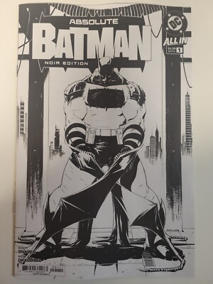 Absolute Batman Noir Edition #1 DC 2024 Series 9.4 Near Mint