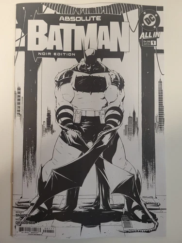 Absolute Batman Noir Edition #1 DC 2024 Series 9.4 Near Mint