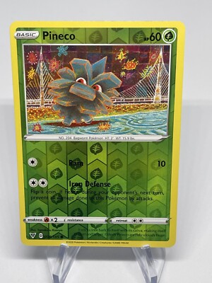 Pineco 8/185 Reverse Holo Pokemon TCG- NM/M | eBay