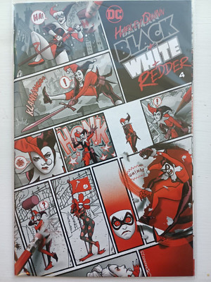 Harley Quinn Black White Redder #4 cover A NM DC
