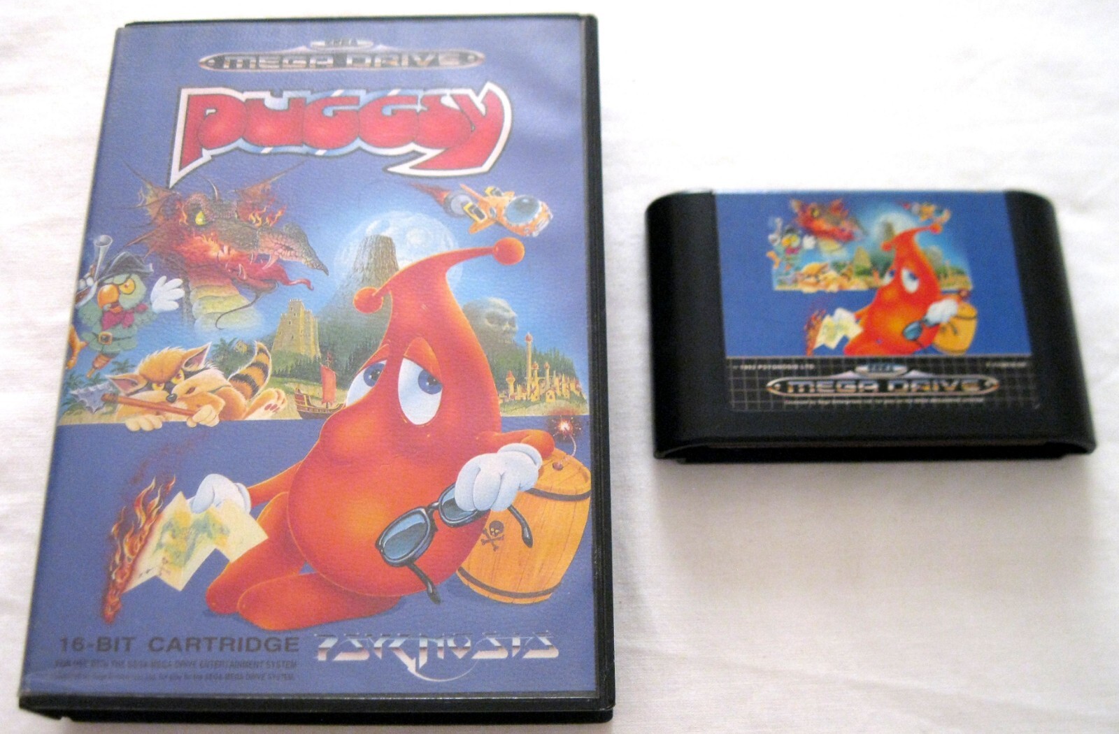 puggsy authentique version originale sega megadrive