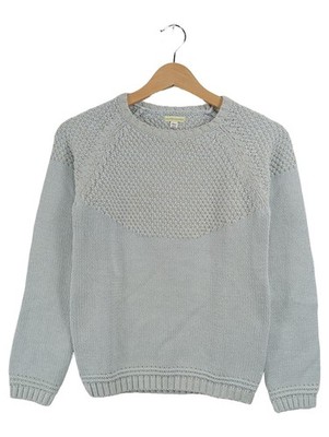 Vertbaudet Strickpullover Kinder Mädchen Gr. 150/152 Türkis Glitzer