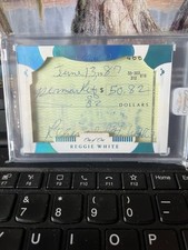 2021 Flawless Reggie White Autograph 1/1 Flawless Cut Auto Green Bay Packers