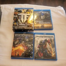 Transformers Blu-ray 2007 3-Movie Set Michael Bay Action Sci-Fi