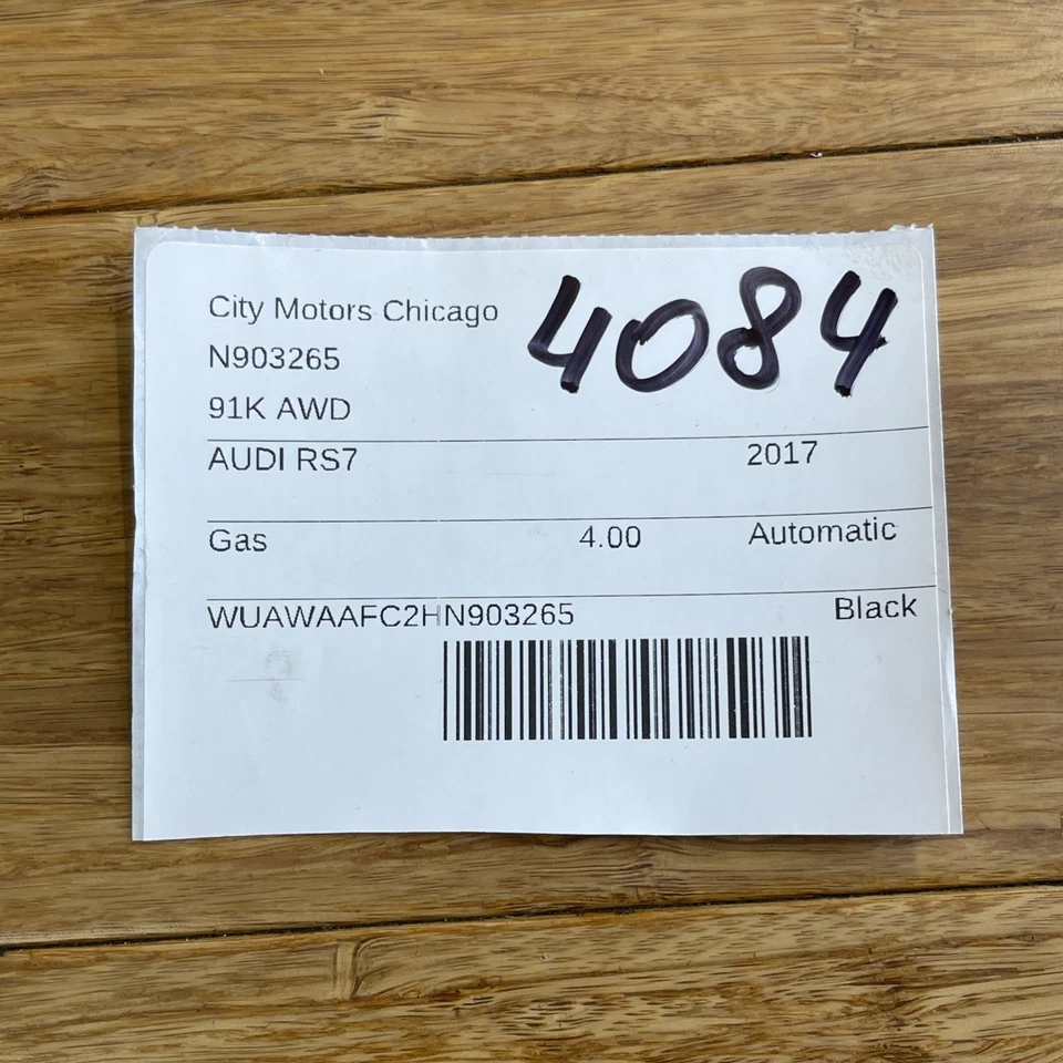 Tampa traseira de gás preta 4G8809906H fabricante de equipamento original 2012-2018 Audi RS7 4G8 tampa da porta - Imagem 2 de 4