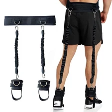 Vertical Jumping Trainer,Leg Strength Training Resistance Band for Agility Sp...