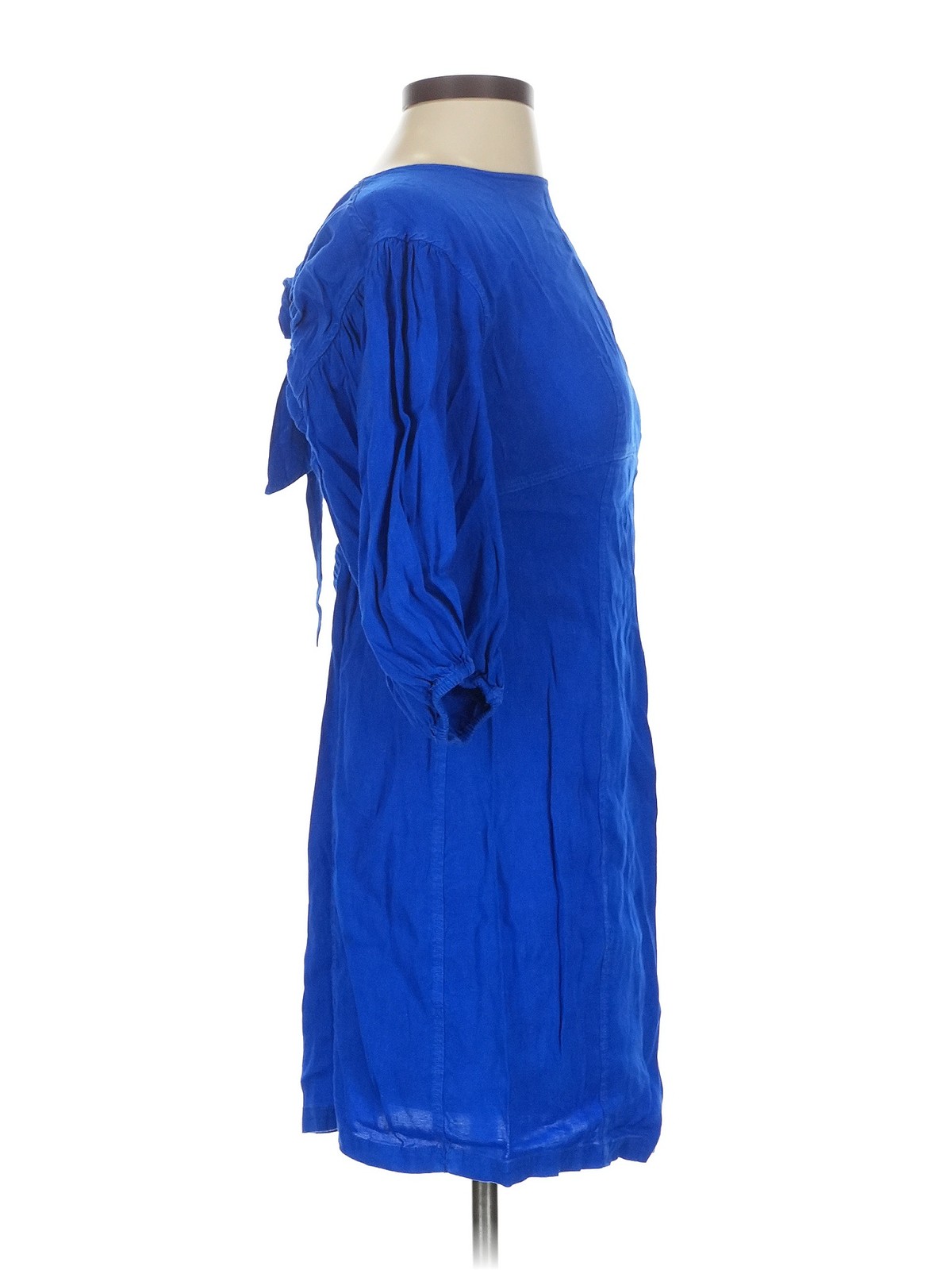Zara Women Blue Casual Dress S thumbnail 3