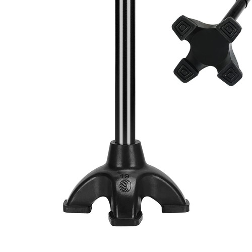 supregear Quad Pod or Tripod Cane Tips, 3/4 Inch Stable Self Standing Rubber ...