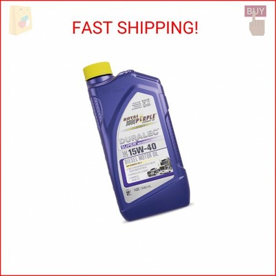 Royal Purple 01154 API-Licensed SAE 15W-40 High Performance Synthetic Motor Oil 