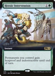 Heroic Intervention (Extended Art) Core Set 2021